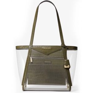 Michael Kors Whitney Large Clear Purse